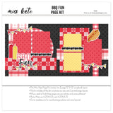 BBQ Fun - Page Kit