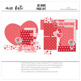 Be Mine - Page Kit