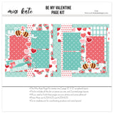 Be My Valentine - Page Kit