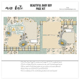 Beautiful Baby Boy- Page Kit
