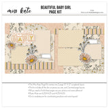 Beautiful Baby Girl - Page Kit