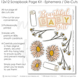 Beautiful Baby Girl - Page Kit