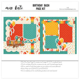 Birthday Bash - Page Kit