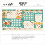 Birthday Boy - Page Kit
