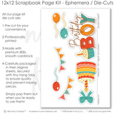 Birthday Boy - Page Kit