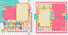 Birthday Party Pink scrapbook page kit — Birthday Photo Album, precut designs for memory journaling, layered die cut titles for themed layouts, 12x12 Scrapbook Kit, Scrapbook Page Kit, Party Scrapbook, pastel paper embellishments and photo mats, creative accents for scrapbook storytelling, Birthday Memories, DIY Scrapbook Kit, Birthday Album, Family Scrapbook Kit, Scrapbook Layout, Birthday Paper Kit, ready-to-glue title banners and photo frames
