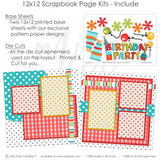 Celebrate your memories with the Birthday Partyblue design — Scrapbook Layout, Birthday Album, creative accents for scrapbook storytelling, Party Scrapbook, Birthday Photo Album, Birthday Paper Kit, ready-to-glue title banners and photo frames, Scrapbook Page Kit, seasonal scrapbook page kits and die cuts, acid-free double-sided scrapbook supplies, coordinated background patterns and journaling spots, Birthday Scrapbook, Family Scrapbook Kit, Birthday Memories
