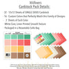 Tweetheart - Linen-Printed Smooth Cardstock Single-Sided