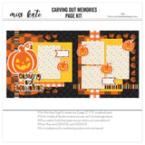 Carving Out Memories - Page Kit