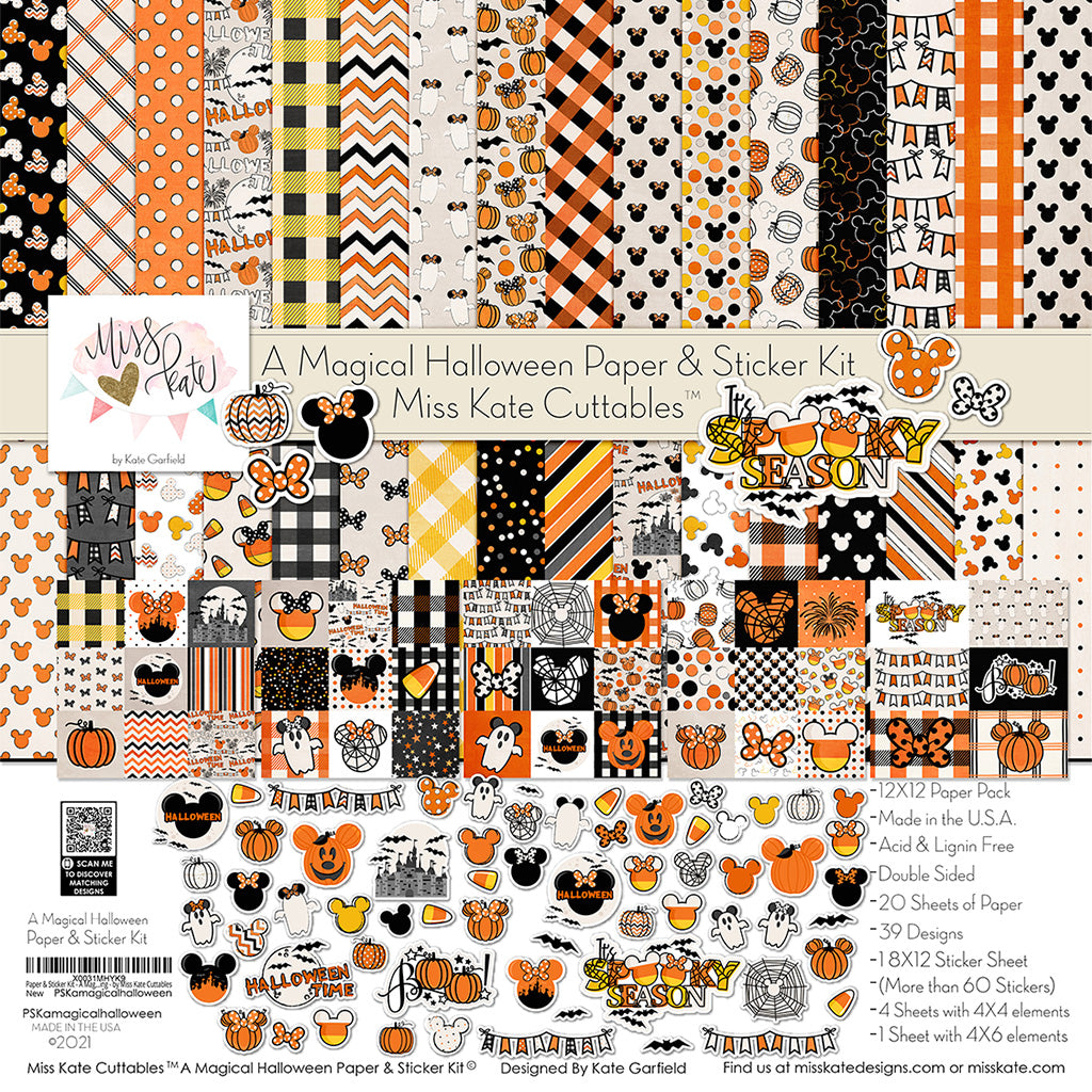 a-magical-disney-halloween-scrapbook-paper-sticker-kit-miss-kate for Free Printable Halloween Scrapbook Paper A Magical Disney Halloween Scrapbook Paper & Sticker Kit – MISS KATE for Free Printable Halloween Scrapbook Paper