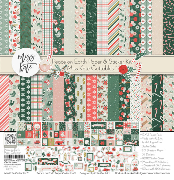 Peace on Earth Paper & Sticker Kit