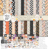 Bargain Bin - Fright Night - Cute Halloween Scrapbook Paper & Sticker Kit