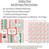 Monthly Subscription Box  - Add On - 6x6 Double-Sided Paper Pack - 40% OFF Retail!