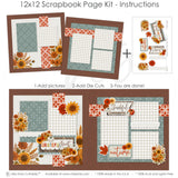 Mark the moment using our Grateful Heart page kit — autumn scrapbook, pumpkin scrapbook, fall paper crafts, pastel paper embellishments and photo mats, layered die cut titles for themed layouts, creative accents for scrapbook storytelling, scrapbooking ephemera and cardstock cutouts, diy scrapbook kit, precut designs for memory journaling, rustic scrapbook, handmade elements for DIY photo albums, thanksgiving scrapbook, ready-to-glue title banners and photo frames
