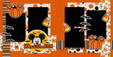 Halloween scrapbook page kit — Disney Page Kit, Bat Die Cuts, Spooky Page Kit, Family Album, handmade elements for DIY photo albums, Mickey Halloween, Kids Halloween, Pumpkin Layout, ready-to-glue title banners and photo frames, Candy Corn Theme, acid-free double-sided scrapbook supplies, precut designs for memory journaling, Halloween Scrapbook, pastel paper embellishments and photo mats, seasonal scrapbook page kits and die cuts, creative accents for scrapbook storytelling
