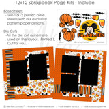 Celebrate your memories with the Halloween design — creative accents for scrapbook storytelling, Bat Die Cuts, 12x12 Scrapbook, layered die cut titles for themed layouts, ready-to-glue title banners and photo frames, Family Album, coordinated background patterns and journaling spots, Pumpkin Layout, Spooky Page Kit, precut designs for memory journaling, handmade elements for DIY photo albums, Disney Scrapbook, pastel paper embellishments and photo mats
