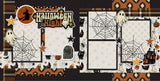 Halloween Night scrapbook page kit — coordinated background patterns and journaling spots, handmade elements for DIY photo albums, ready-to-glue title banners and photo frames, pastel paper embellishments and photo mats, acid-free double-sided scrapbook supplies, layered die cut titles for themed layouts, seasonal scrapbook page kits and die cuts, creative accents for scrapbook storytelling, scrapbooking ephemera and cardstock cutouts, precut designs for memory journaling
