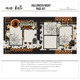 Halloween Night - Page Kit