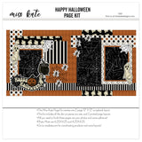 Happy Halloween - Page Kit