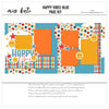 Happy Vibes-Blue - Page Kit