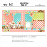 Hello Spring - Page Kit
