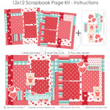 Hugs & Kisses - Page Kit