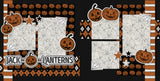 Jackolanterns scrapbook page kit — layered die cut titles for themed layouts, halloween crafts, pumpkin scrapbook, halloween album, scrapbooking ephemera and cardstock cutouts, jack o lantern kit, precut designs for memory journaling, seasonal scrapbook page kits and die cuts, handmade elements for DIY photo albums, creative accents for scrapbook storytelling, spooky scrapbook, acid-free double-sided scrapbook supplies, halloween scrapbook, pastel paper embellishments and photo mats

