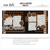 Jack-O-Lanterns - Page Kit