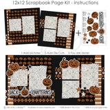 Jack-O-Lanterns - Page Kit