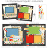 Celebrate your memories with the Kindergarten design — photo album, school layout, back to school, precut designs for memory journaling, teacher gift, scrapbook kit, pastel paper embellishments and photo mats, paper crafting, school memories, photo album kit, coordinated background patterns and journaling spots, seasonal scrapbook page kits and die cuts, ready-to-glue title banners and photo frames, memory keeping, kids photos, acid-free double-sided scrapbook supplies