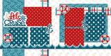 Lets Cruise scrapbook page kit — handmade elements for DIY photo albums, Vacation Scrapbook, Cruise Scrapbook, Nautical Kit, Lets Cruise Kit, coordinated background patterns and journaling spots, ready-to-glue title banners and photo frames, Anchor Die Cuts, Scrapbook Cruise, Cruise Embellishment, Summer Photo Page, creative accents for scrapbook storytelling, Ocean Theme Layout, precut designs for memory journaling, seasonal scrapbook page kits and die cuts
