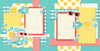 Lifes A Beach scrapbook page kit — life is a beach, 12x12 page kit, ocean scrapbook, sun and surf, sunglasses cut, precut designs for memory journaling, vacation pages, beach layout, handmade elements for DIY photo albums, seaside layout, coordinated background patterns and journaling spots, layered die cut titles for themed layouts, acid-free double-sided scrapbook supplies, beach page kit, beach die cuts, creative accents for scrapbook storytelling
