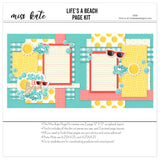 Life's a Beach - Page Kit