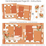 Love Blooms Here - Page Kit