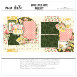 Love Lives Here - Page Kit