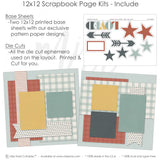 Loved-Blue - Page Kit