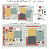 Loved-Blue - Page Kit