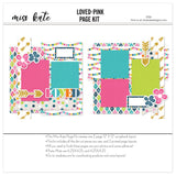 Loved-Pink - Page Kit