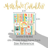 Monthly Subscription Box  - Add On - 6x6 Double-Sided Paper Pack - 40% OFF Retail!