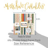 Monthly Subscription Box  - Add On - 6x6 Double-Sided Paper Pack - 40% OFF Retail!