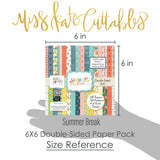 Summer Break - 6x6 Paper Pack
