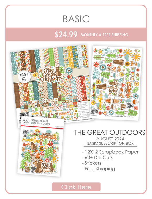 Monthly Subscription Box - August 2024 - The Great Outdoors – MISS KATE