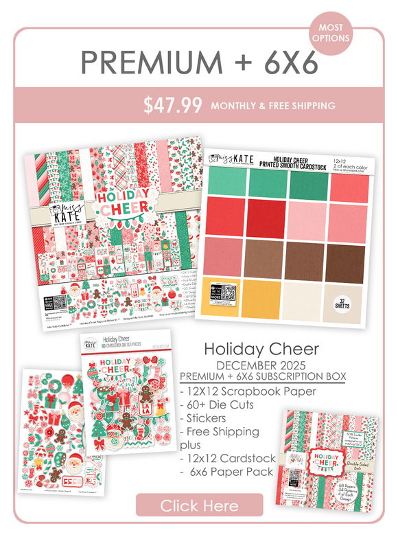 Monthly Subscription Box - Premium + 6x6