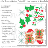 My 1st Christmas-Blue - Page Kit