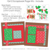 My 1st Christmas-Blue - Page Kit