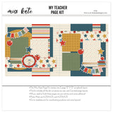 My Teacher - Page Kit