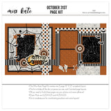 October 31st - Page Kit