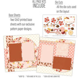 Welcome Fall - Pink - Page Kit