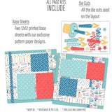 Make a Wish-Blue - Page Kit