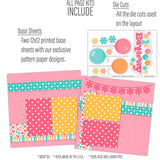 1st Birthday - Pink - Page Kit